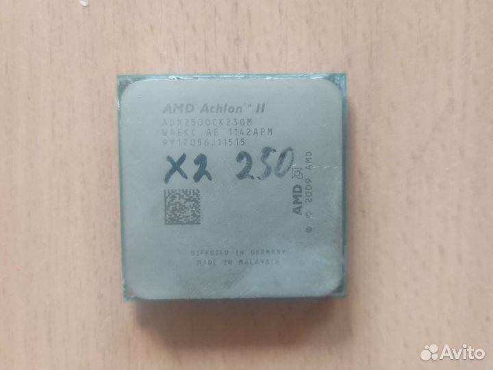 Процессор amd athlon II x2 250
