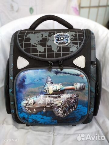 Ранец с танком