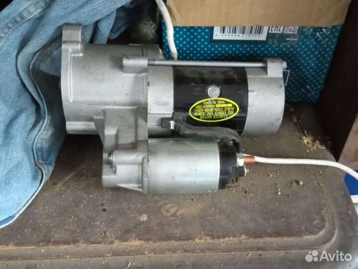 Стартер hyundai stareks