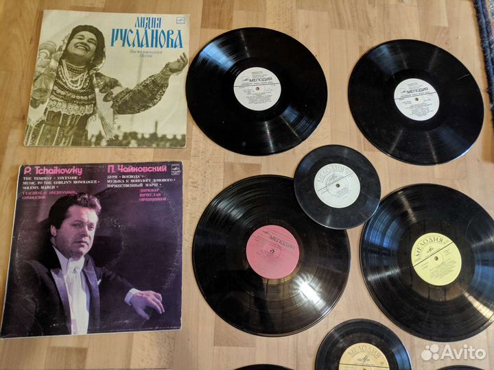 Виниловые пластинки для декора