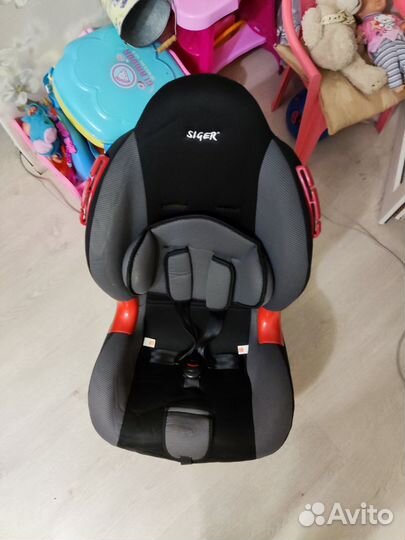 Детское автокресло 9 до 18 кг siger