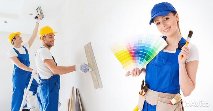 Маляр-штукатур вахта Подмосковье М/Ж