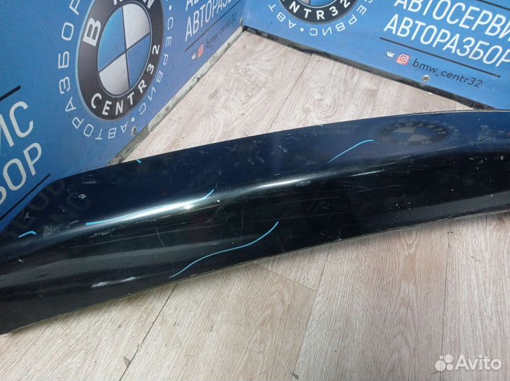 Накладка заднего бампера на BMW Х3 Е83 аэро