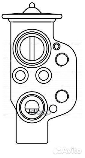 Клапан расш. кондиционера (трв) для а/м Skoda О