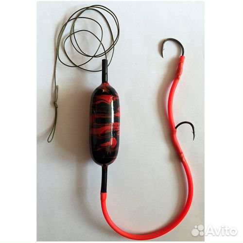 Монтаж для ловли сома с подводным поплавком 60g