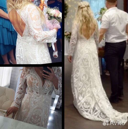 Свадебное платье бохо