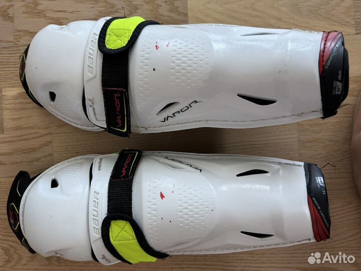 Щитки хоккейные bauer 2 x 11