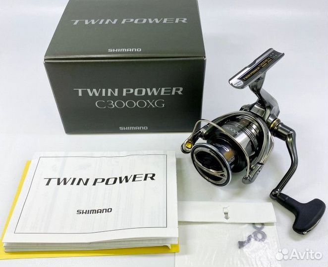 Катушка shimano (New) 24 twin power C3000XG