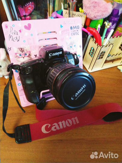 Пленочный зеркальный фотоаппарат canon EOS 5