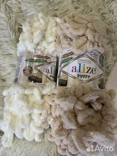 Пряжа alize puffy