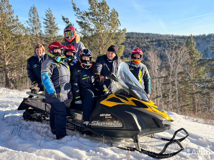 Прокат снегоходов BRP ski-doo и stels viking