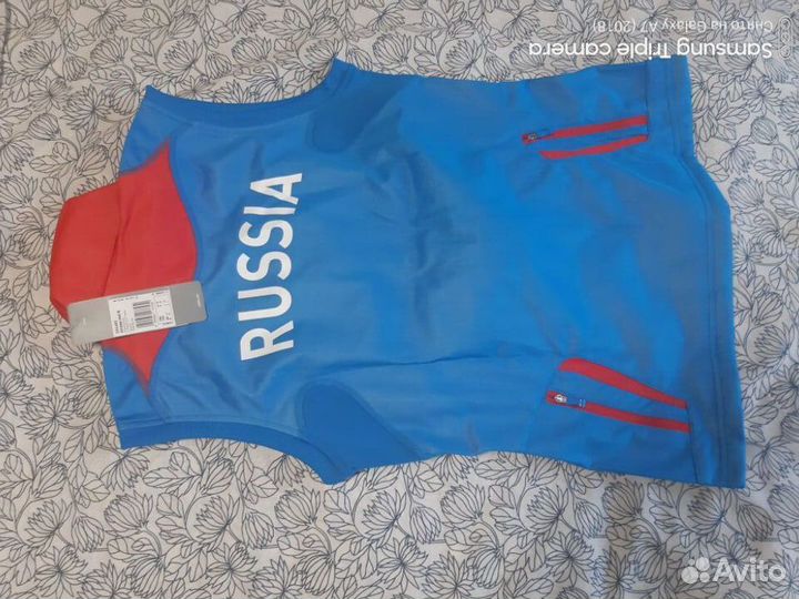 Разминочная Жилетка adidas Сб России 42-44 жен