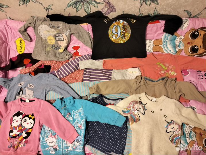 Много вещей для девочки 92-98 р
