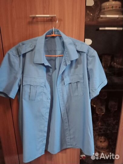 Рубашка форменная,короткий рукав.Частная охрана