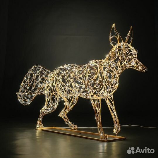 Световые животные на новый год