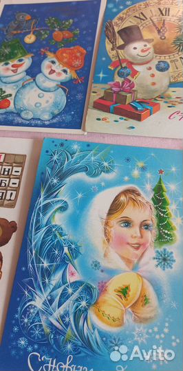 Открытки СССР чистые