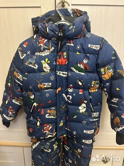 Зимний комбинезон dolce gabbana 104 оригинал