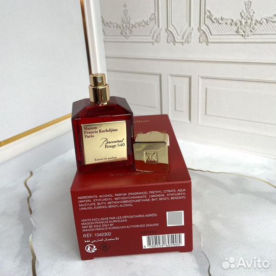 Baccarat Rouge 540 парфюм