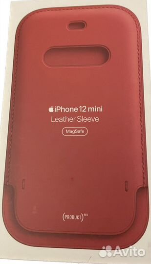 Чехол -футляр Apple MagSafe кожаный iPhone 12 mini