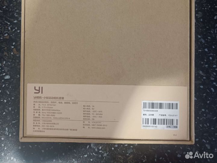 Экшн камера xiaomi yi