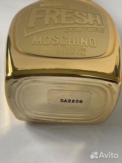 Moschino gold fresh couture, edp 100ml