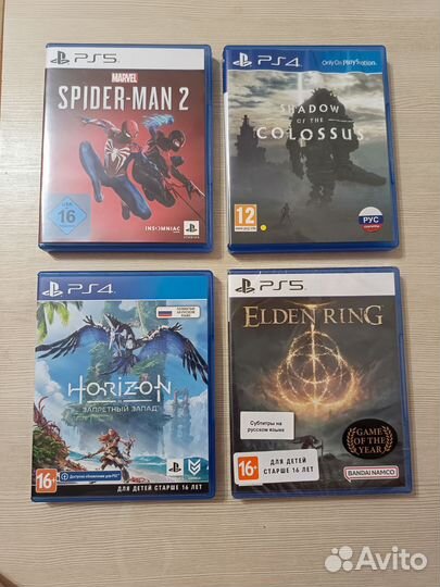 Игры ps4 ps5 диски Sony PlayStation