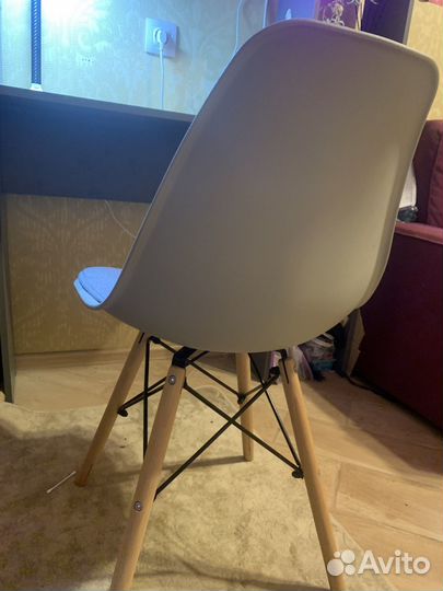 Стул для работы бу серый