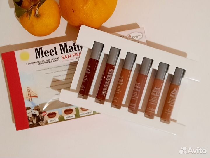 Thebalm Набор Meet Matt(e) Hughes San Francisco