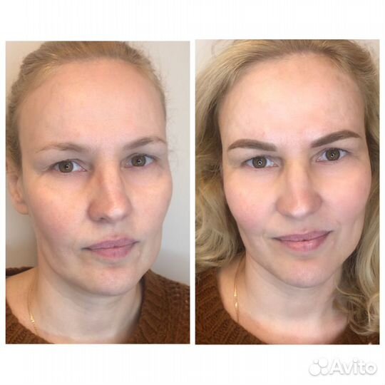 Перманентный макияж бровей, губ