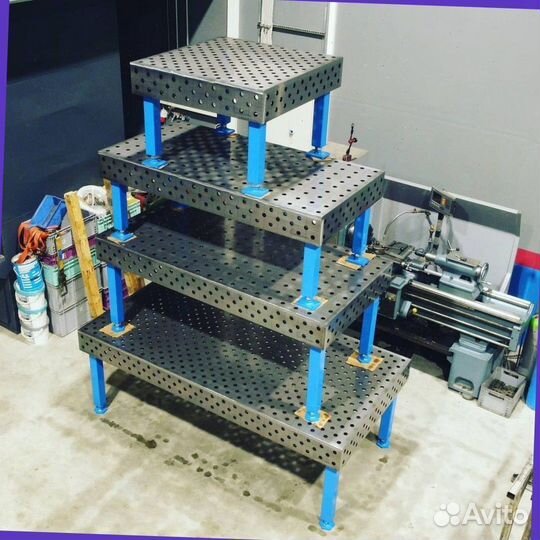 Сварочный 3D стол 3000х1500х100 толщиной 8мм