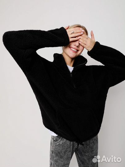 Пушистый свитшот