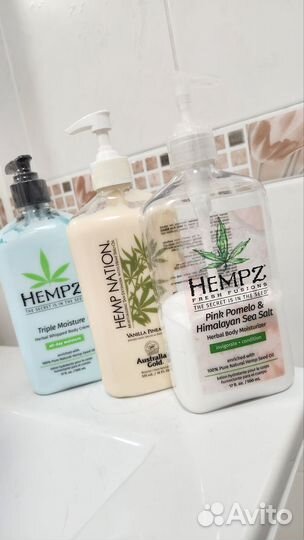 Молочко для тела hempz