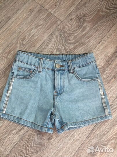 Бриджи, шорты для девочки Акула,Sela