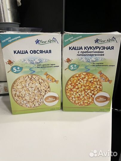 Безмолочные каши Alpin Fleur