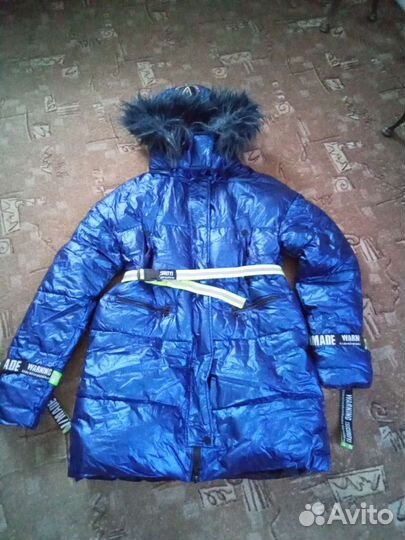 Пуховик для девочки подростка