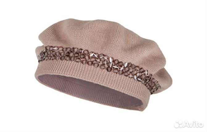 Береты теплые двойные новые, разные, шерсть