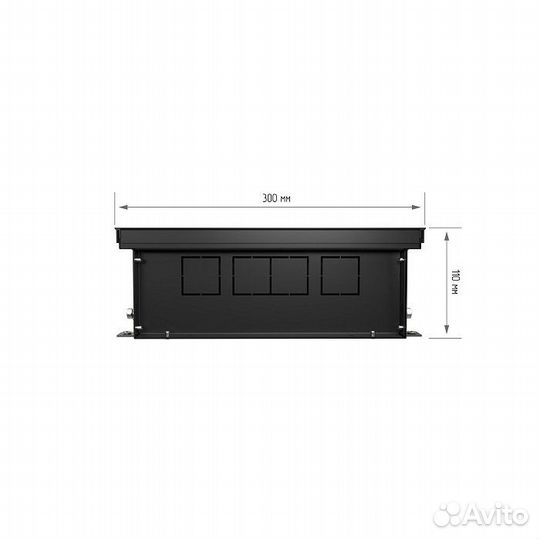 Внутрипольный конвектор с естественной конвекцией