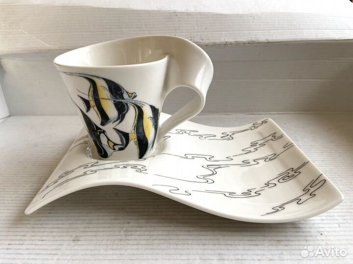 Кофейная пара 0.25L Villeroy & Boch - Halfterfisch