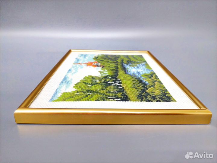 Картина вышитая крестом