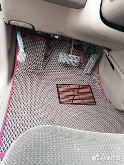 Автоковрик EVA в Хëндай Элантра 3D с бортами