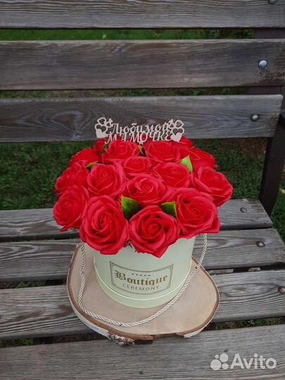 Букеты из мыльных цветов