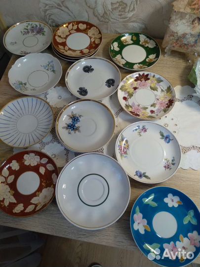 Сервиз,блюдце от чашек,чайных пар СССР