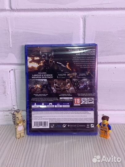 Atomic heart PS4 новый диск