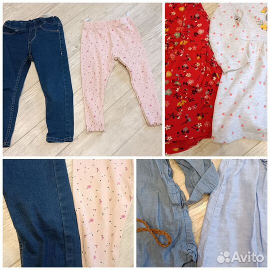 Пакет одежды для девочки на 86 размер