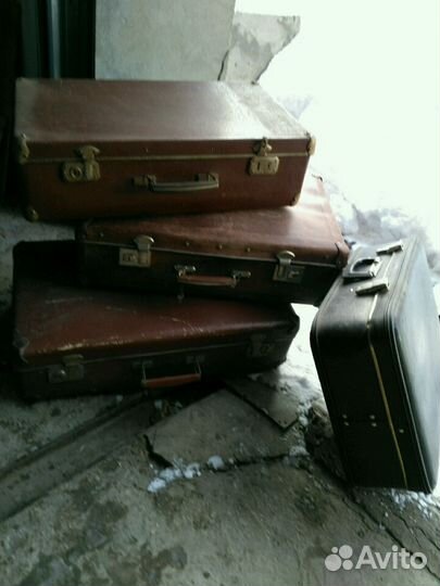 Чемоданы фибровые СССР