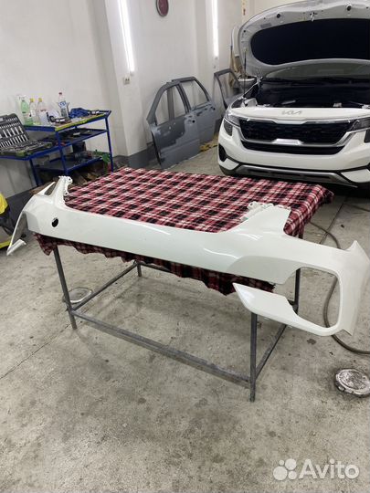 Бампер на Kia Seltos