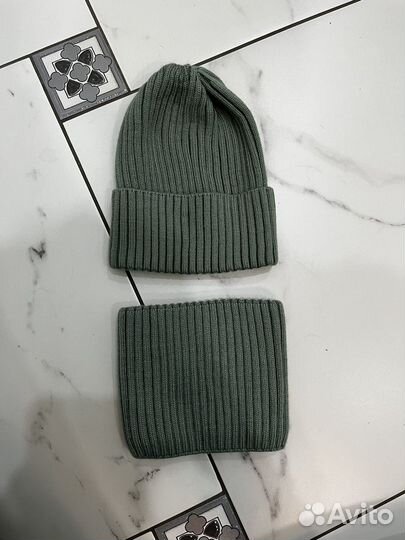 Шапка + снут детская весна осень