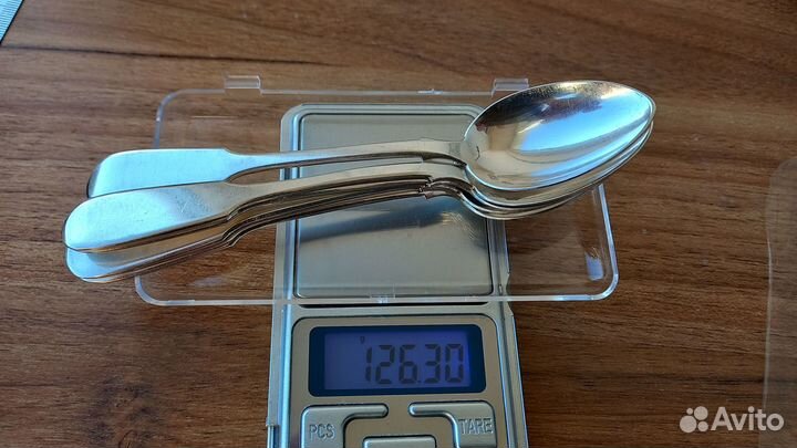 Серебряные чайные ложки, серебро