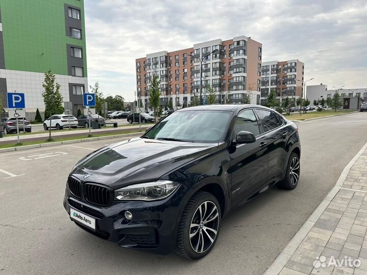 BMW X6 3.0 AT, 2017, 234 000 км