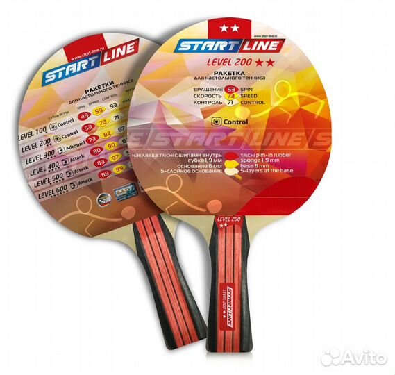 Ракетка для настольного тенниса Start Line Level 2